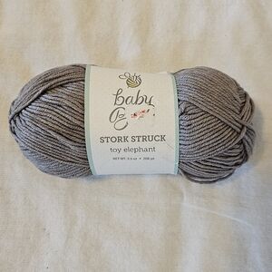 Baby Bee Stork Struck Toy Elephant Yarn Skein 3.5 oz Tencel Acrylic #4 Medium